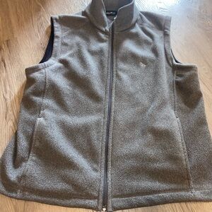 Eddie Bauer Men's Charcoal Fleece Vest